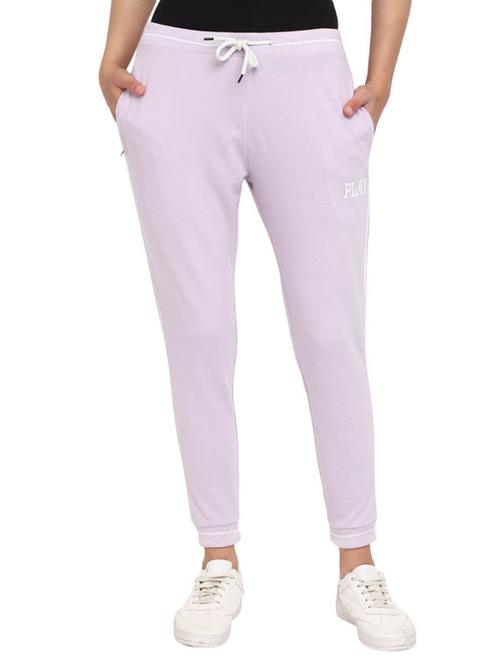 mid rise solid track pant  - 19126789 - Very Small Image - 1