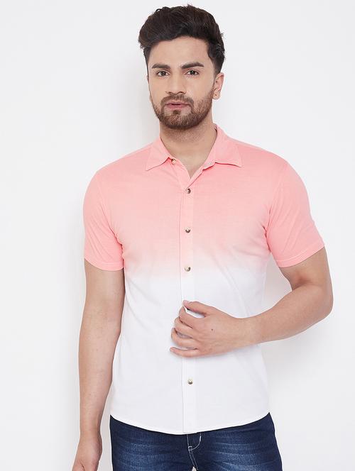 mens ombre casual shirt - 19126861 - Very Small Image - 1