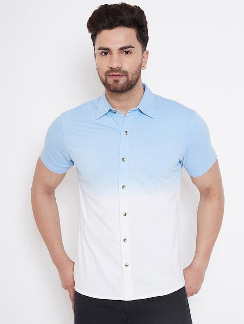 mens ombre casual shirt - 19126863 - Very Small Image - 1