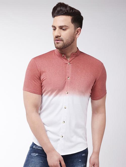 mens ombre casual shirt - 19126865 - Very Small Image - 1