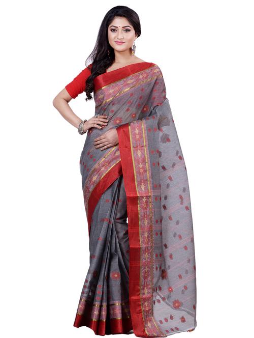 women's self design multi colored saree - 19130065 - Very Small Image - 1