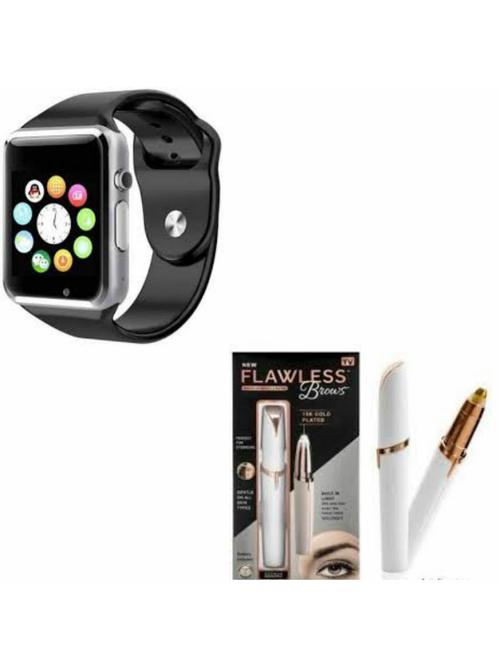 smart watch and eyebrow trimmer gift combo - 19131475 - Very Small Image - 1