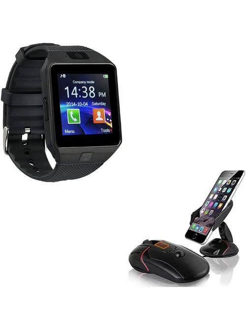 smart watch and car mobile holder gift combo - 19131504 - Very Small Image - 1