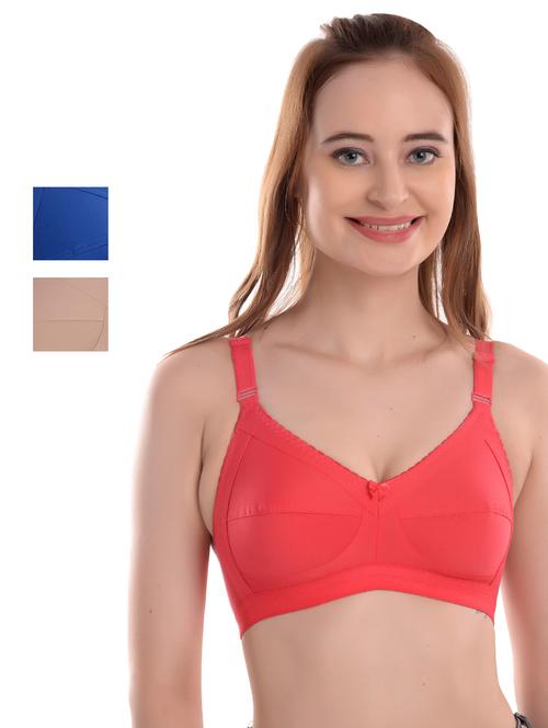 pack of 3 solid t-shirt bra  - 19133733 - Very Small Image - 1