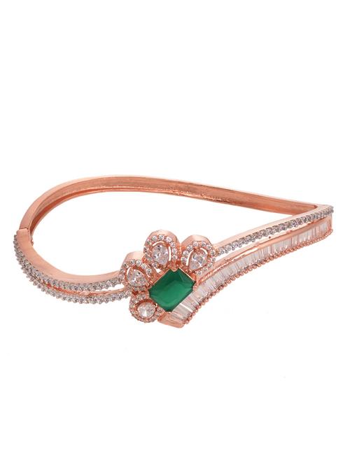 green brass bangle  bracelet - 19133804 - Very Small Image - 1