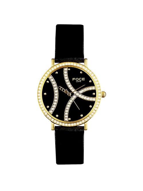 this women's foce watch is made from two-tone steel/gold plate - 19137330 - Very Small Image - 1