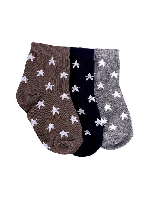 kids pack of 3 ankle length sock - 19137659 - Very Small Image - 1
