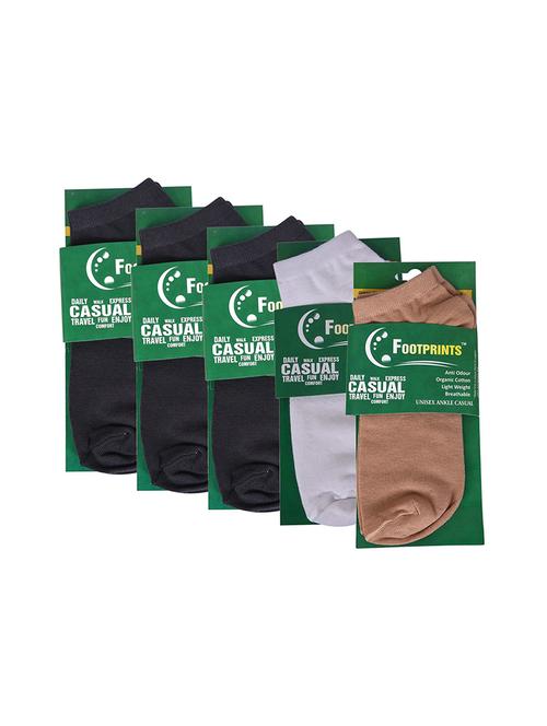 pack of 5 ankle length sock - 19137917 - Very Small Image - 1