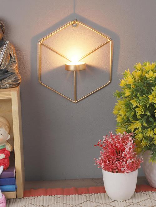 gold tealight holder set - 19138414 - Very Small Image - 1