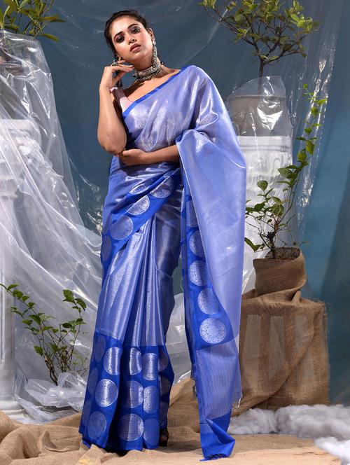 women's banarasi saree with blouse - 19139124 - Very Small Image - 1