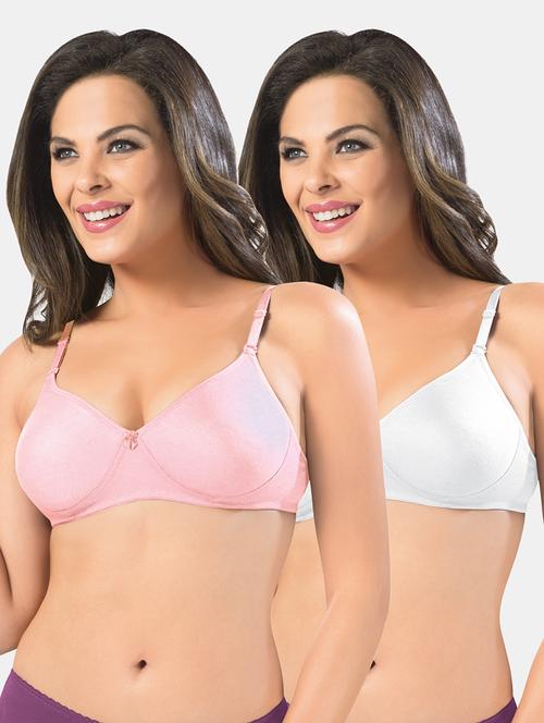 set of 2 solids t-shirt bras - 19139401 - Very Small Image - 1