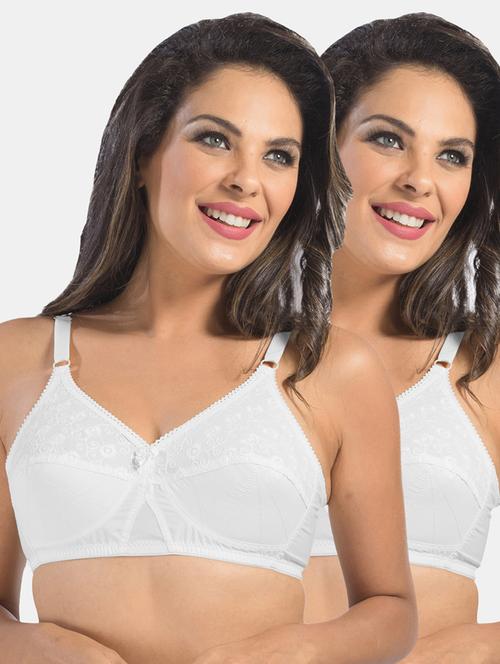 women cotton regular bra combo - 19139625 - Very Small Image - 1