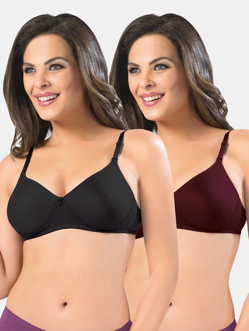 women cotton regular bra combo - 19139666 - Very Small Image - 1