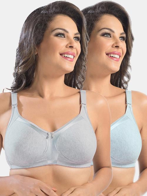 women solid bra combo - 19139807 - Very Small Image - 1