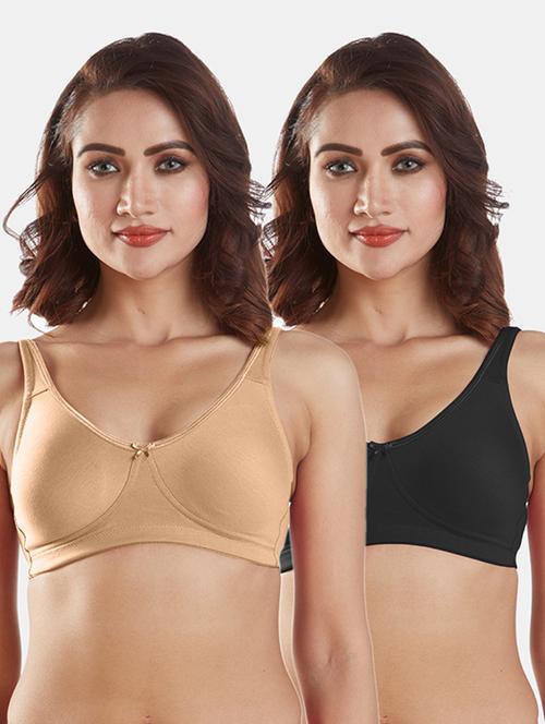 set of 2 solids sports bra - 19139989 - Very Small Image - 1