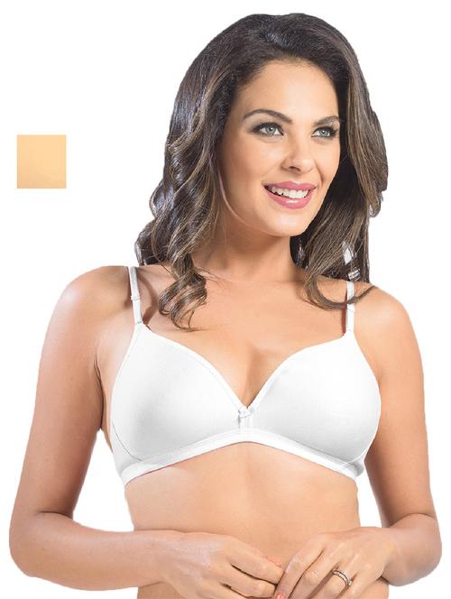 women solid bra combo - 19140251 - Very Small Image - 1