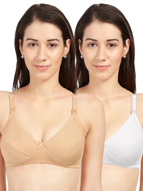 pack of 2 solid bra combo - 19141025 - Very Small Image - 1
