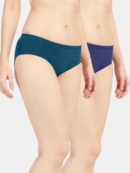 women solid cotton hipster panty combo - 19141273 - Very Small Image - 1