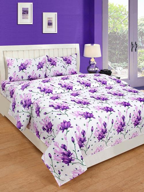 1 double bedsheet with 2 pillow covers - 19142541 - Very Small Image - 1
