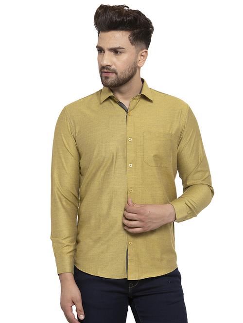 green polka dots casual shirt - 19143405 - Very Small Image - 1