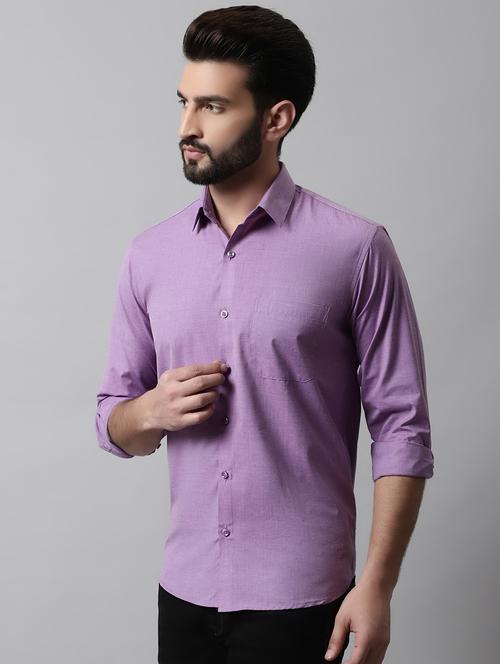 mens solid casual shirt - 19143725 - Very Small Image - 1