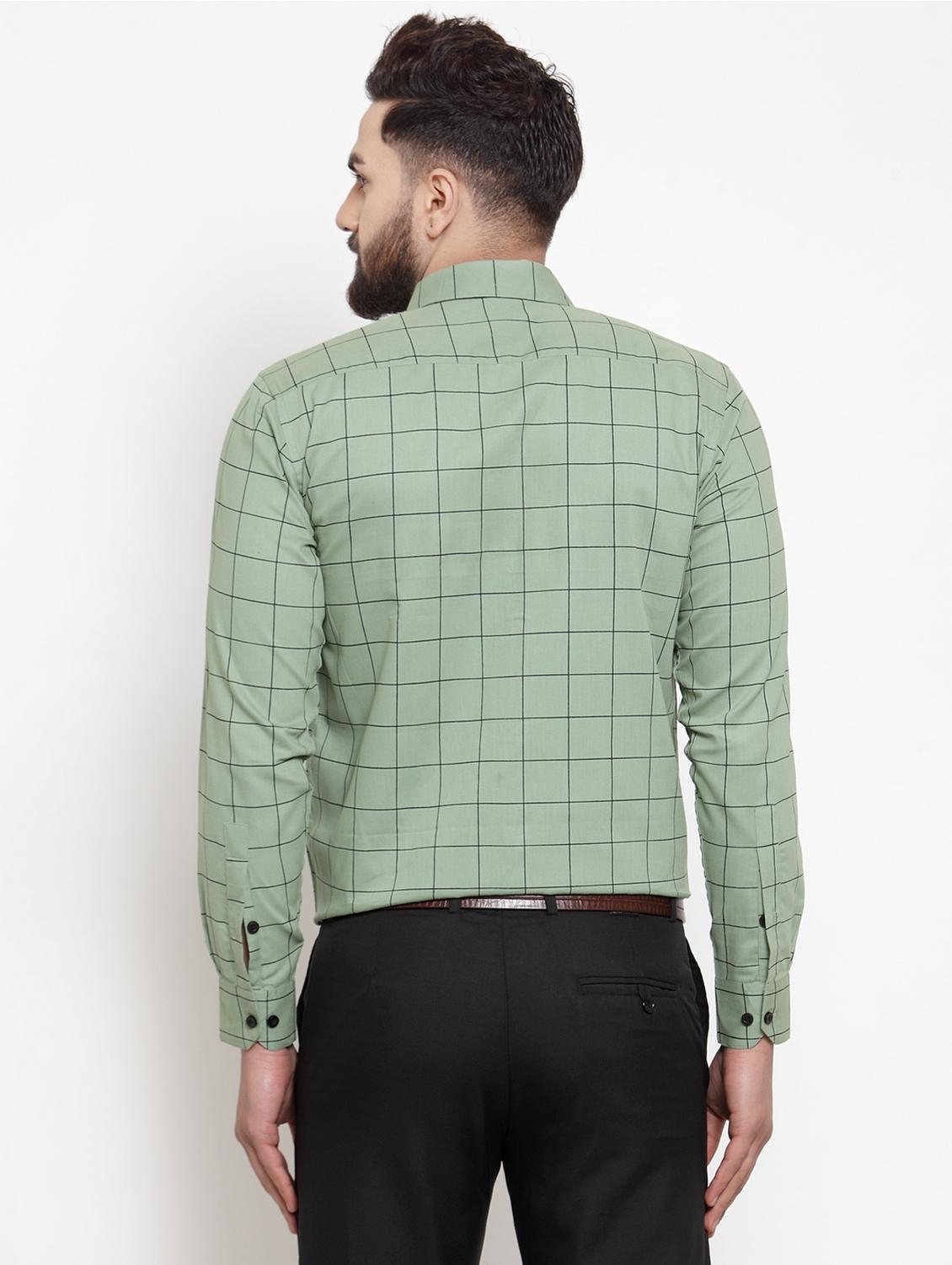 mens checks formal shirt - 19144231 - Zoom Image - 2