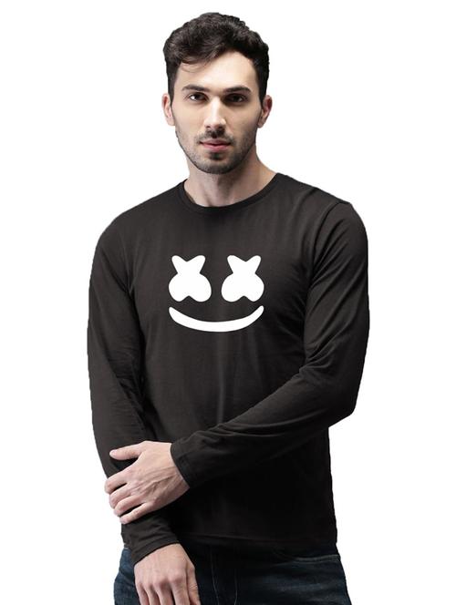 round neck chest printed t-shirt - 19146028 - Very Small Image - 1