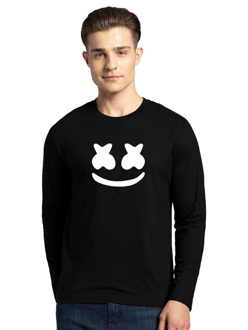 round neck chest printed t-shirt - 19146967 - Very Small Image - 1