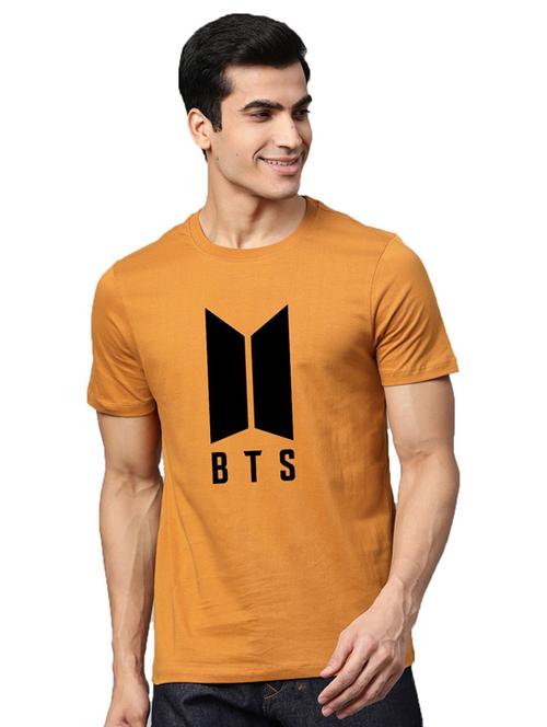 round neck chest printed t-shirt - 19147088 - Very Small Image - 1