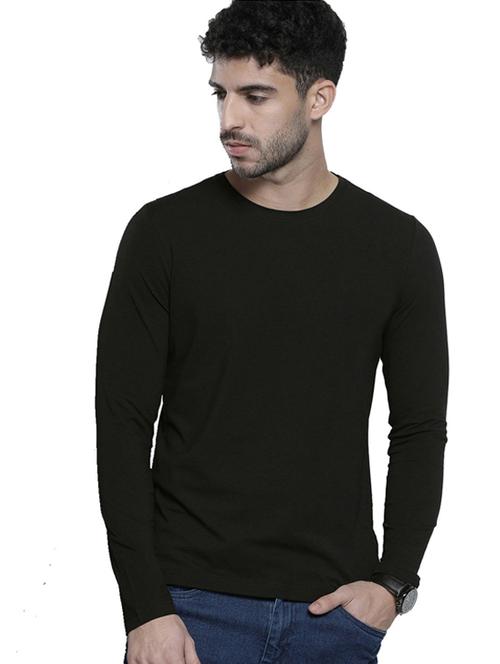 black cotton t-shirt - 19147300 - Very Small Image - 1