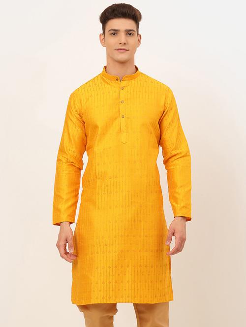 mandarin neck embroidered work straight kurta - 19148018 - Very Small Image - 1