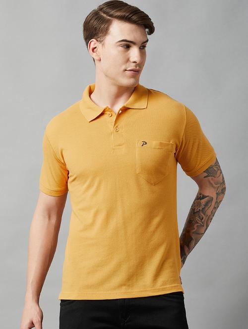 yellow cotton t-shirt - 19155723 - Very Small Image - 1