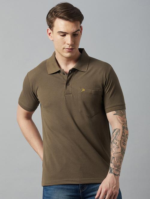 green cotton t-shirt - 19155727 - Very Small Image - 1