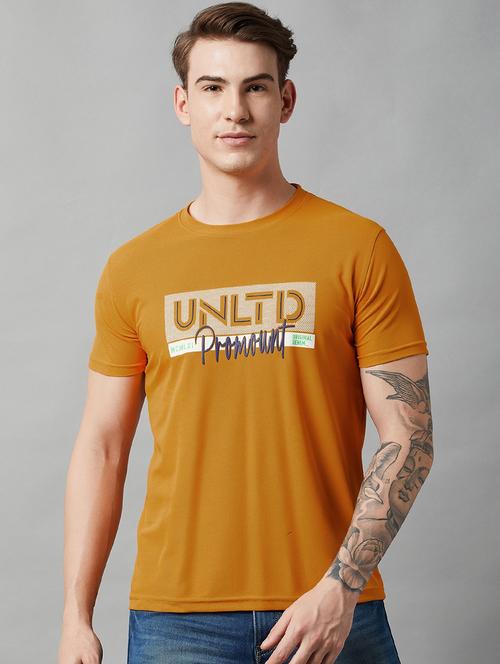 yellow cotton t-shirt - 19155746 - Very Small Image - 1