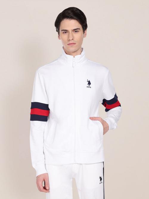 white cotton casual jacket - 19157572 - Very Small Image - 1