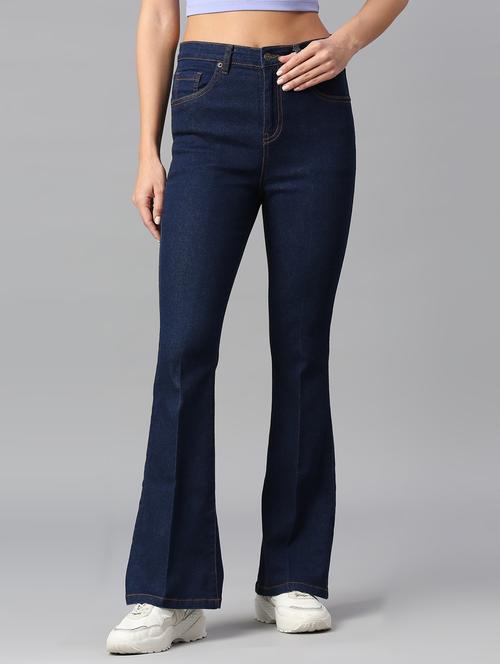 dark blue solid denim jean - 19157737 - Very Small Image - 1