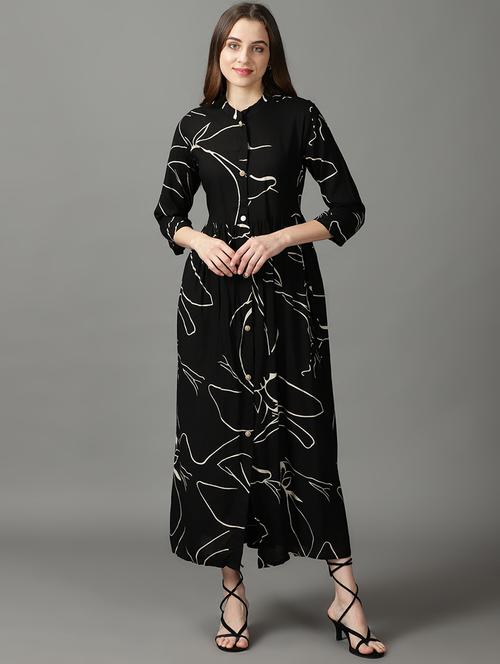 women's  solid dress - 19159748 - Very Small Image - 1