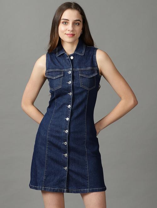 women's shirt solid dress - 19159757 - Very Small Image - 1