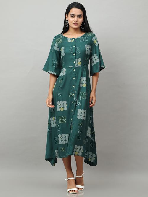 women's  printed dress - 19160765 - Very Small Image - 1