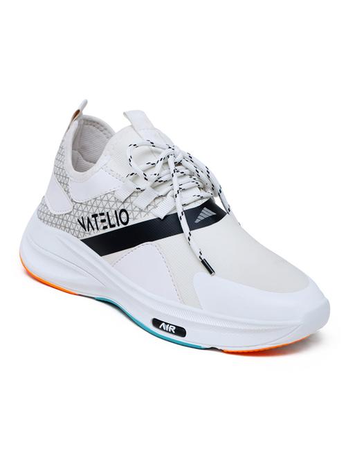 white lace up sport shoe - 19160803 - Very Small Image - 1