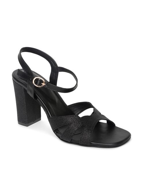 women black ankle strap sandal - 19163653 - Very Small Image - 1