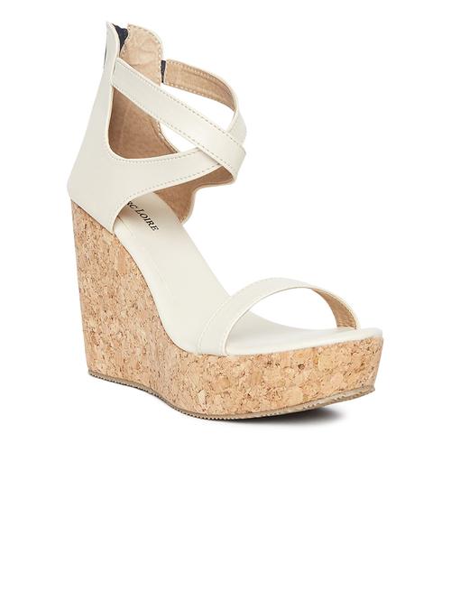 white one toe wedge - 19164324 - Very Small Image - 1