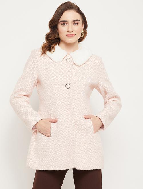 solids tweed regular coat - 19164614 - Very Small Image - 1