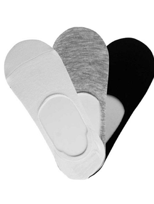 pack of 3 multi colored ankle length sock - 19164718 - Very Small Image - 1