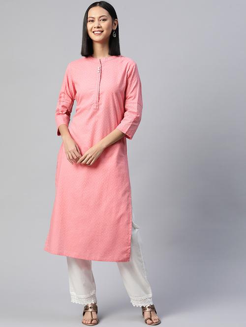 women's straight kurta - 19165353 - Very Small Image - 1