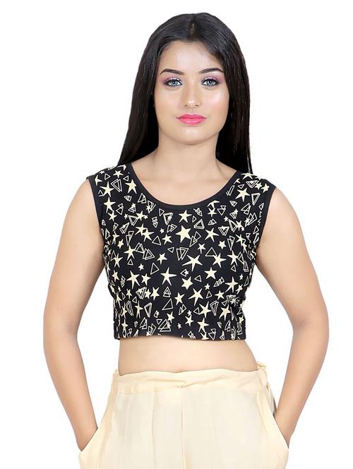 black printed regular blouse - 19166002 - Very Small Image - 1