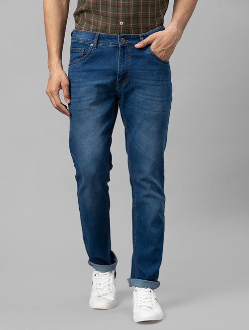 mid rise washed denim jean - 19168726 - Very Small Image - 1