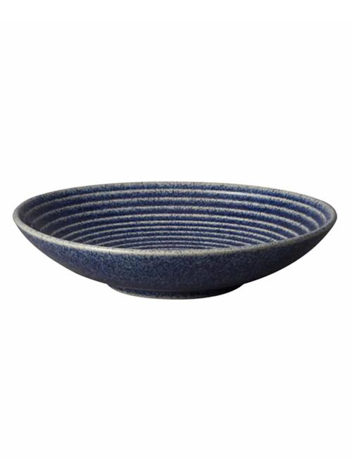 denby studio blue cobalt medium ridged bowl - 19170820 - Very Small Image - 1