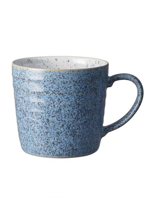 denby studio blue flint/chalk ridged mug - 19170870 - Very Small Image - 1