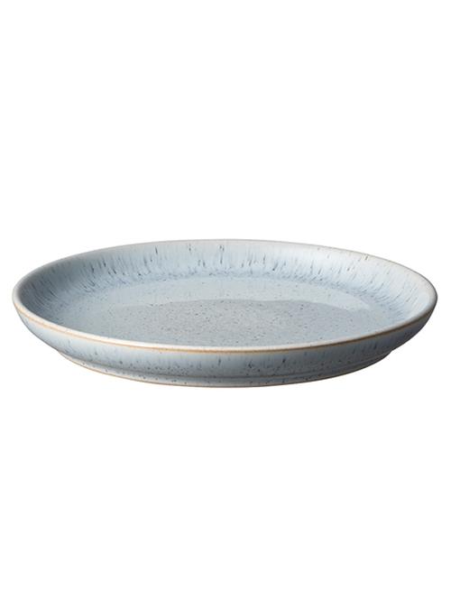 denby studio blue pebble small coupe plate - 19170918 - Very Small Image - 1
